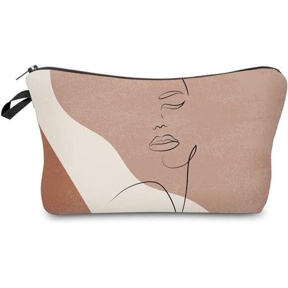Makeup Case Small, Cosmetic Zipper Bag Waterproof for Purse Mini - Picture 1 of 7